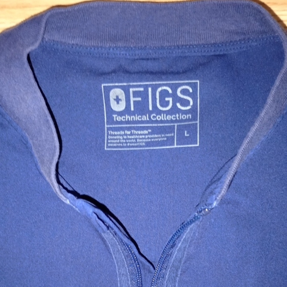 Figs Deep Blue Technical Jacket - image 3